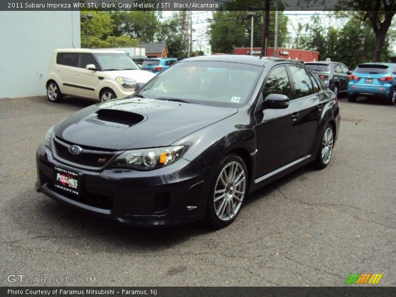 Dark Gray Metallic / STI  Black/Alcantara 2011 Subaru Impreza WRX STi