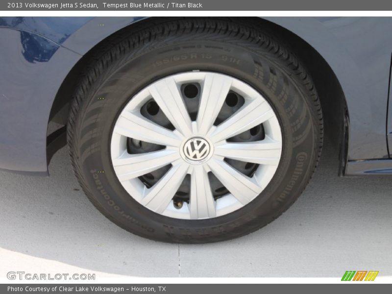 Tempest Blue Metallic / Titan Black 2013 Volkswagen Jetta S Sedan
