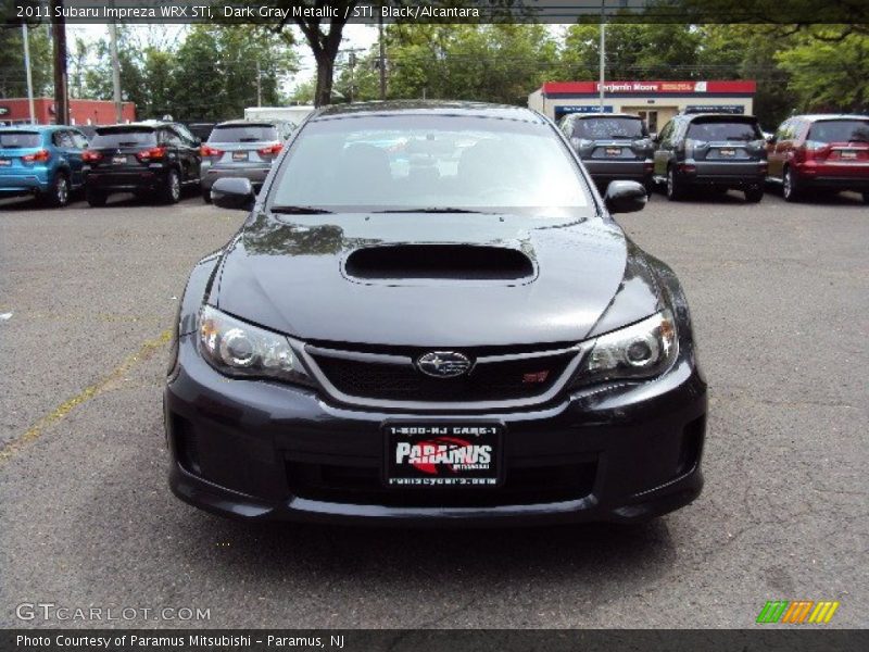 Dark Gray Metallic / STI  Black/Alcantara 2011 Subaru Impreza WRX STi