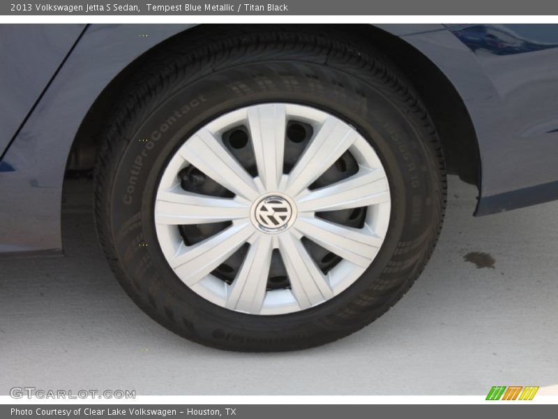 Tempest Blue Metallic / Titan Black 2013 Volkswagen Jetta S Sedan