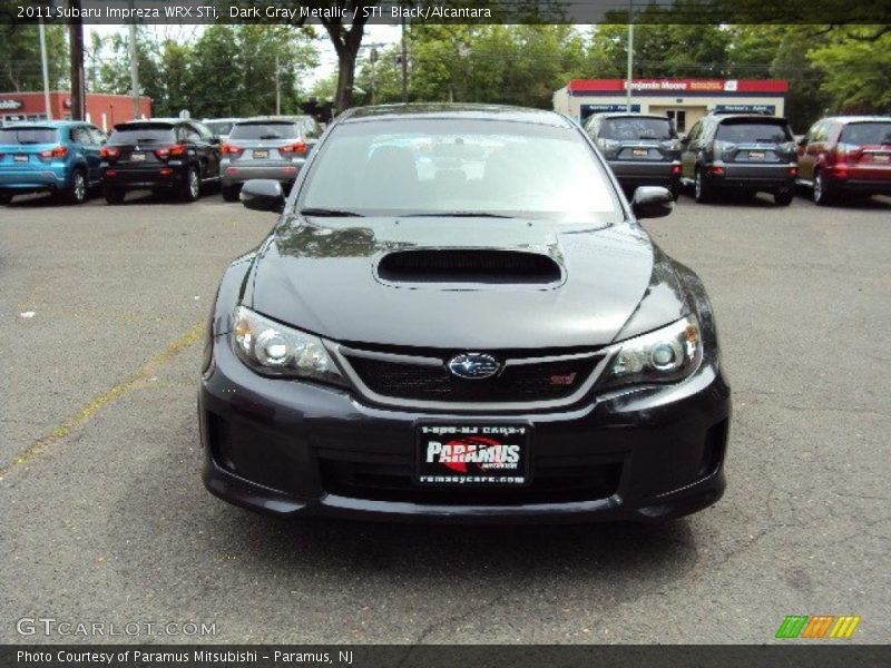 Dark Gray Metallic / STI  Black/Alcantara 2011 Subaru Impreza WRX STi