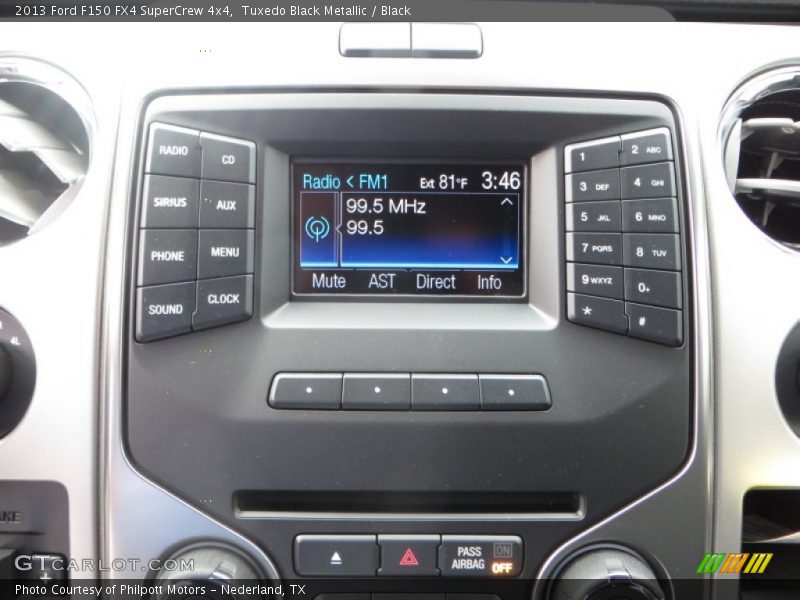 Controls of 2013 F150 FX4 SuperCrew 4x4