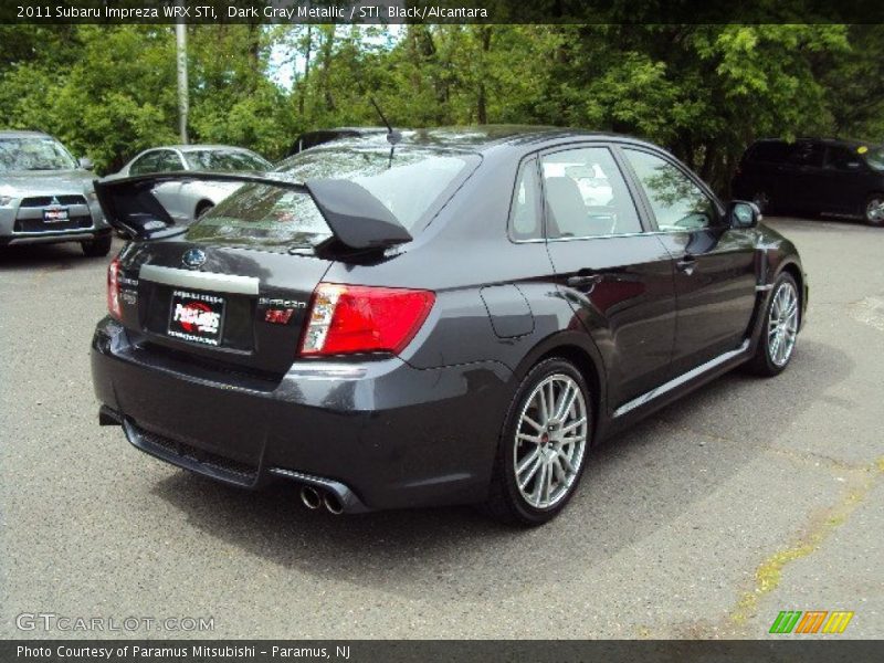 Dark Gray Metallic / STI  Black/Alcantara 2011 Subaru Impreza WRX STi