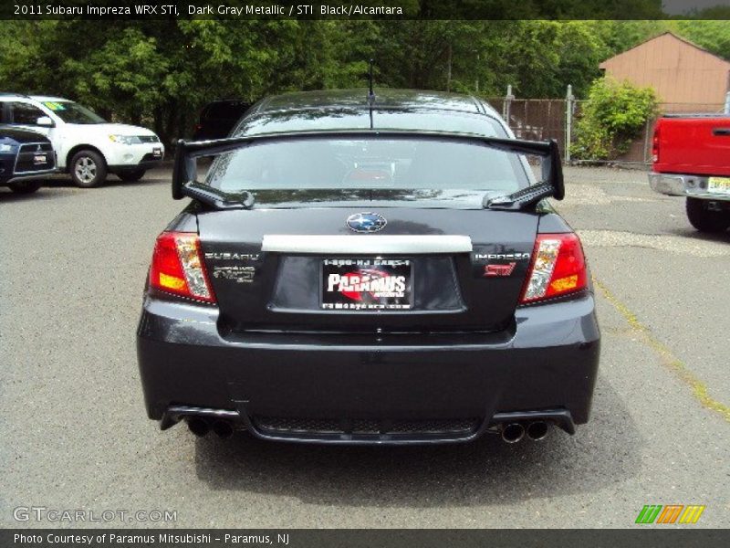 Dark Gray Metallic / STI  Black/Alcantara 2011 Subaru Impreza WRX STi