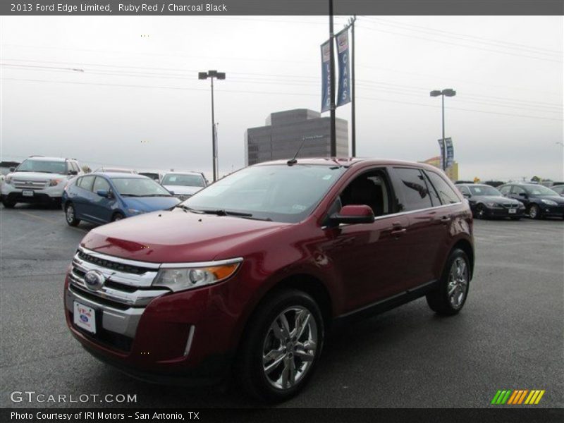 Ruby Red / Charcoal Black 2013 Ford Edge Limited