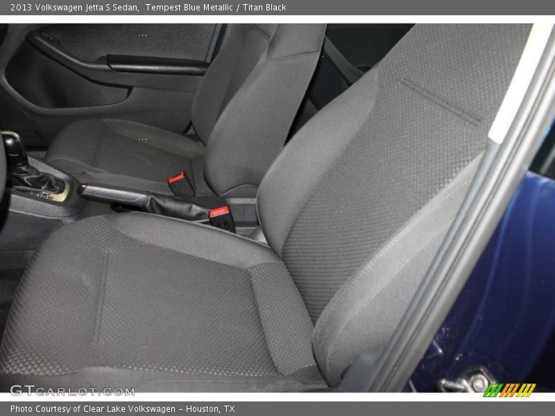 Tempest Blue Metallic / Titan Black 2013 Volkswagen Jetta S Sedan