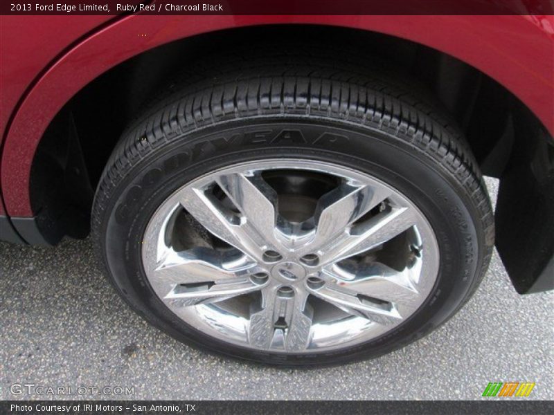 Ruby Red / Charcoal Black 2013 Ford Edge Limited