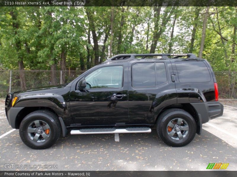 Super Black / Gray 2010 Nissan Xterra S 4x4