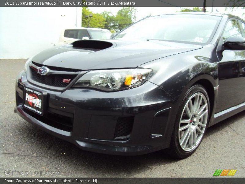 Dark Gray Metallic / STI  Black/Alcantara 2011 Subaru Impreza WRX STi
