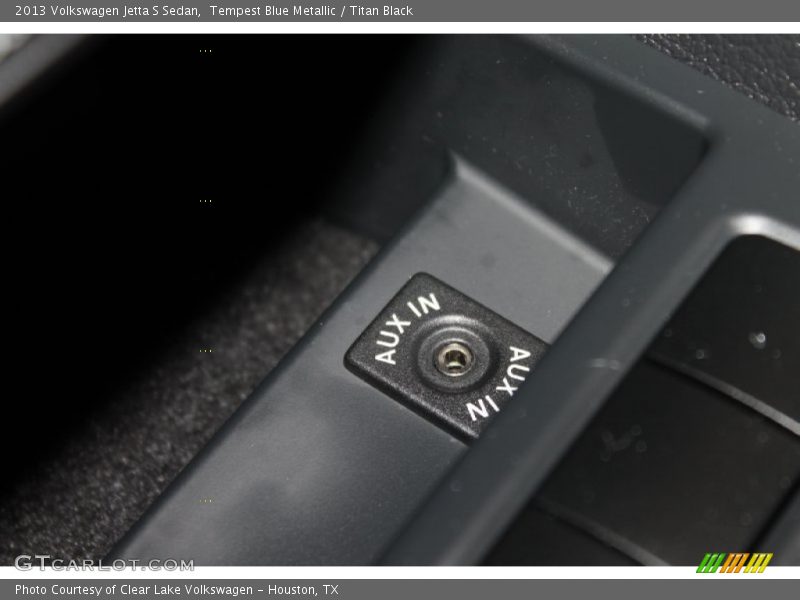 Tempest Blue Metallic / Titan Black 2013 Volkswagen Jetta S Sedan
