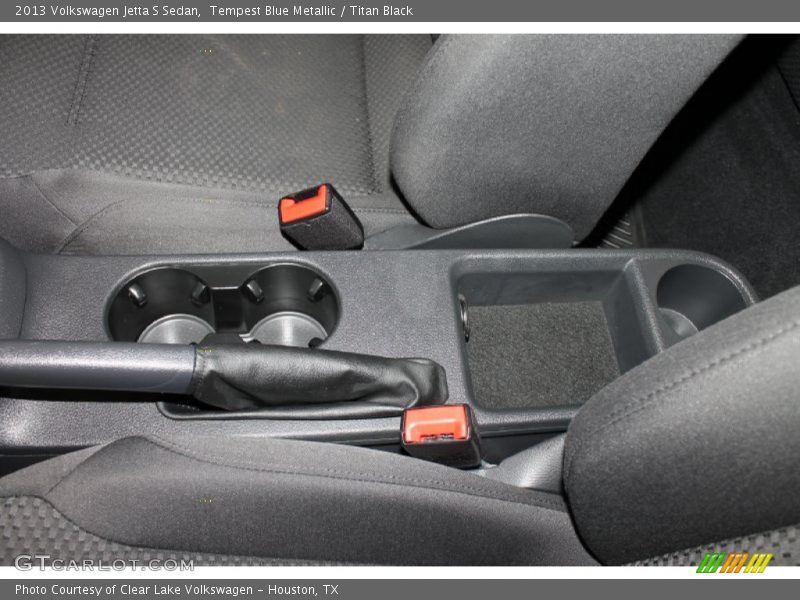 Tempest Blue Metallic / Titan Black 2013 Volkswagen Jetta S Sedan