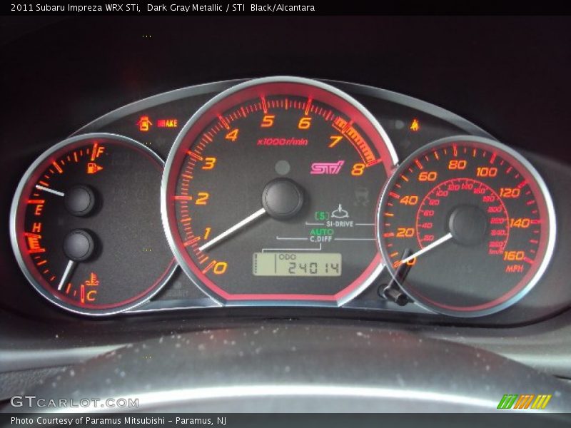  2011 Impreza WRX STi WRX STi Gauges