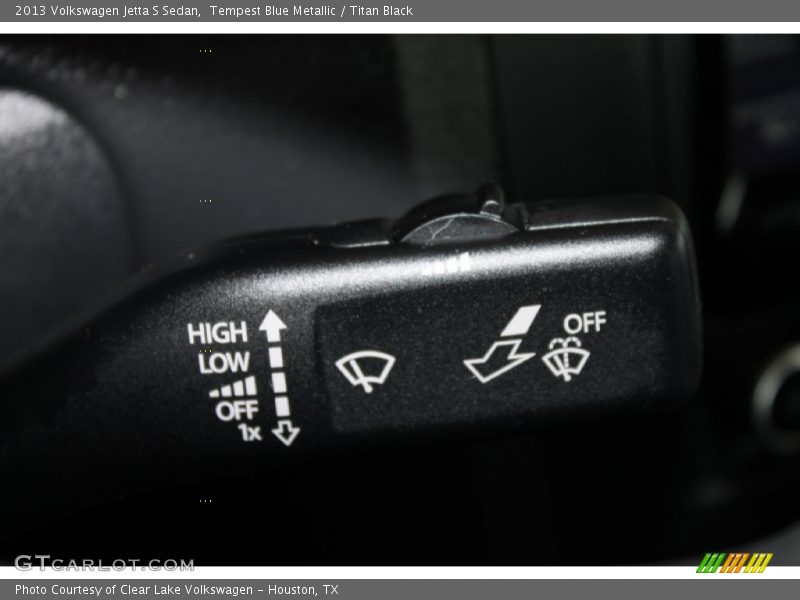 Tempest Blue Metallic / Titan Black 2013 Volkswagen Jetta S Sedan