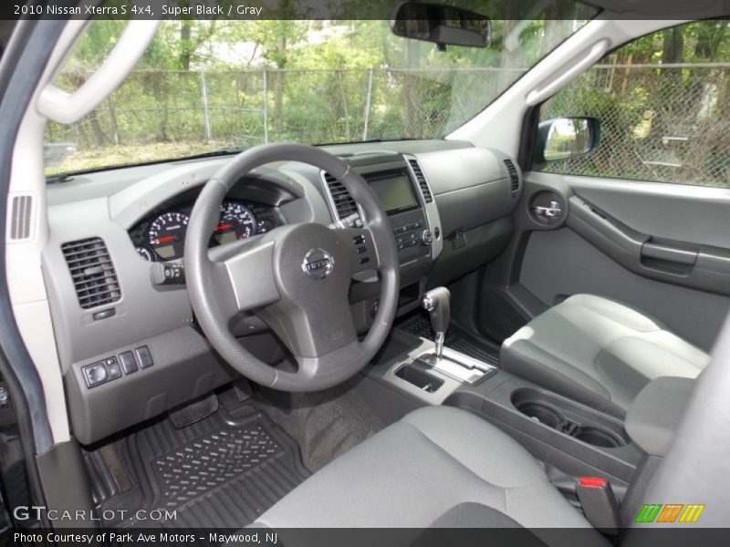 Super Black / Gray 2010 Nissan Xterra S 4x4