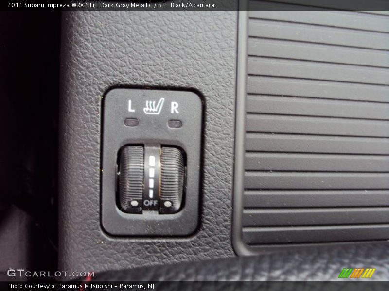 Controls of 2011 Impreza WRX STi
