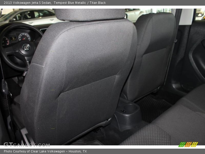 Tempest Blue Metallic / Titan Black 2013 Volkswagen Jetta S Sedan