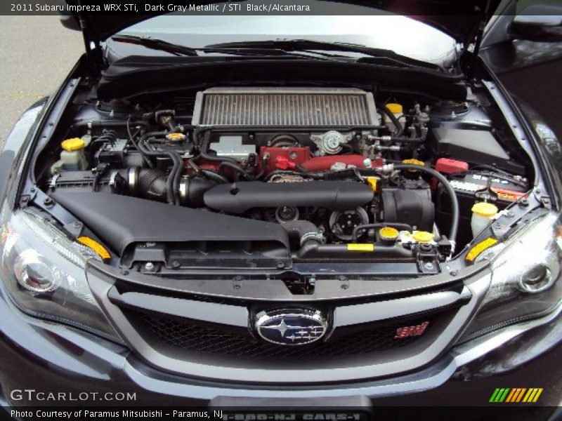  2011 Impreza WRX STi Engine - 2.5 Liter STI Turbocharged DOHC 16-Valve DAVCS Flat 4 Cylinder
