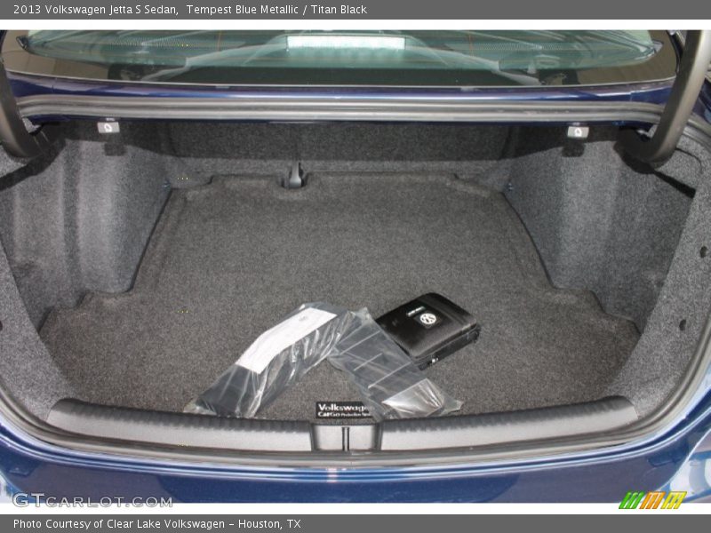 Tempest Blue Metallic / Titan Black 2013 Volkswagen Jetta S Sedan