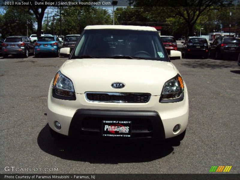 Dune Beige / Sand/Black Houndstooth Cloth 2010 Kia Soul !