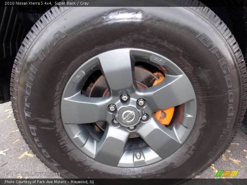 Super Black / Gray 2010 Nissan Xterra S 4x4