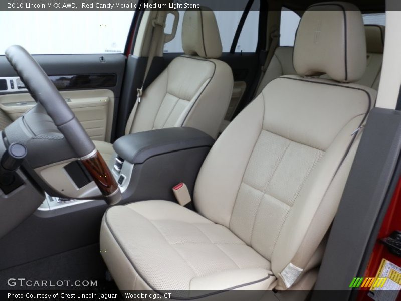 Front Seat of 2010 MKX AWD