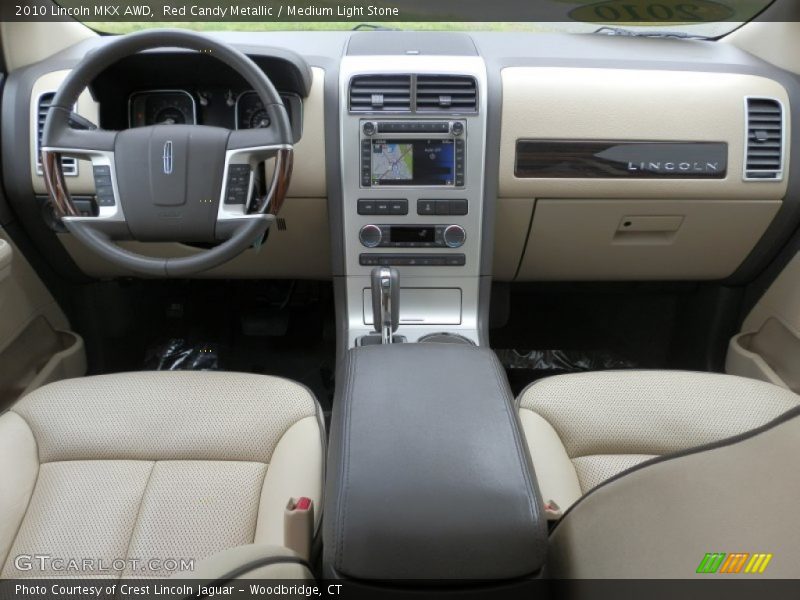 Dashboard of 2010 MKX AWD