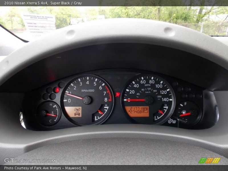 Super Black / Gray 2010 Nissan Xterra S 4x4