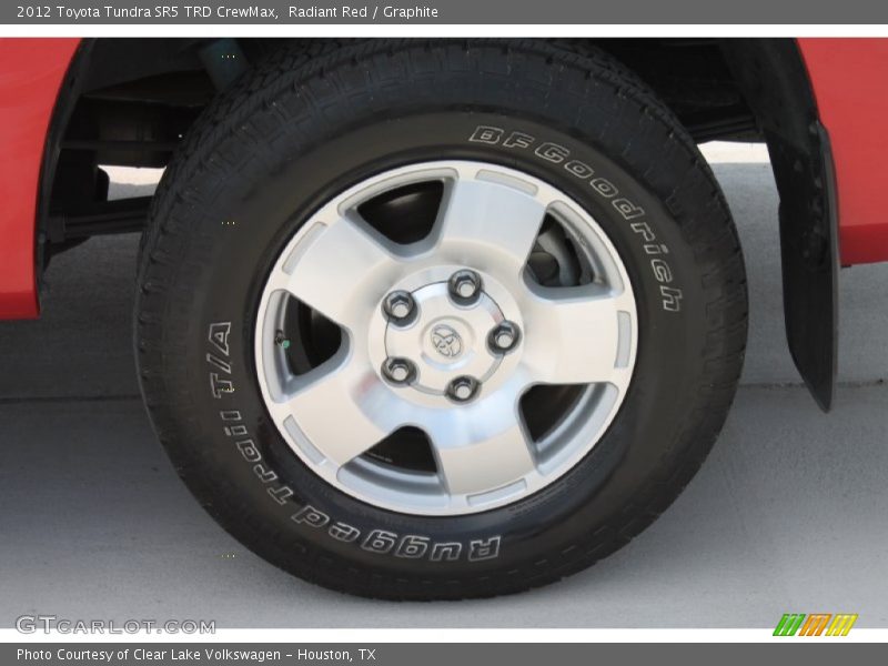 Radiant Red / Graphite 2012 Toyota Tundra SR5 TRD CrewMax