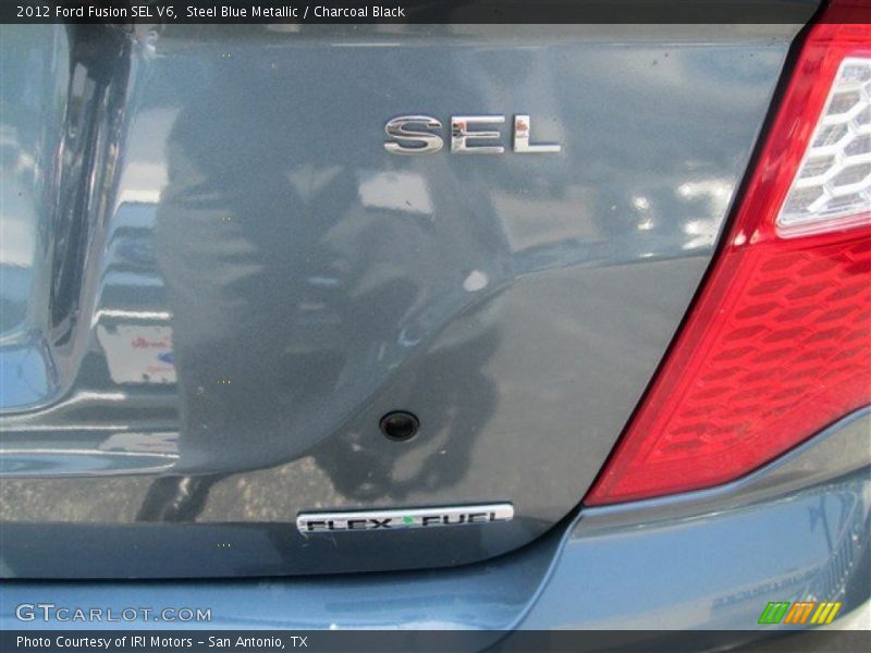 Steel Blue Metallic / Charcoal Black 2012 Ford Fusion SEL V6