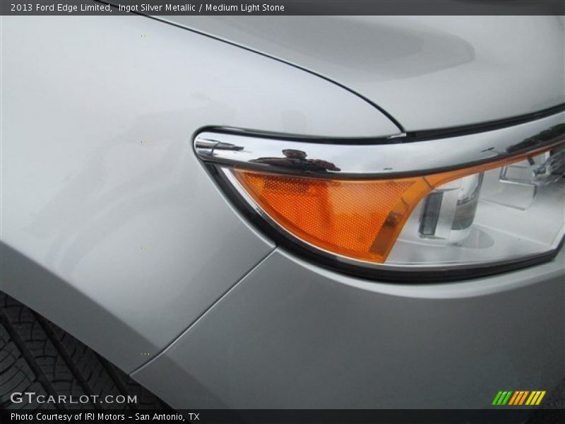 Ingot Silver Metallic / Medium Light Stone 2013 Ford Edge Limited