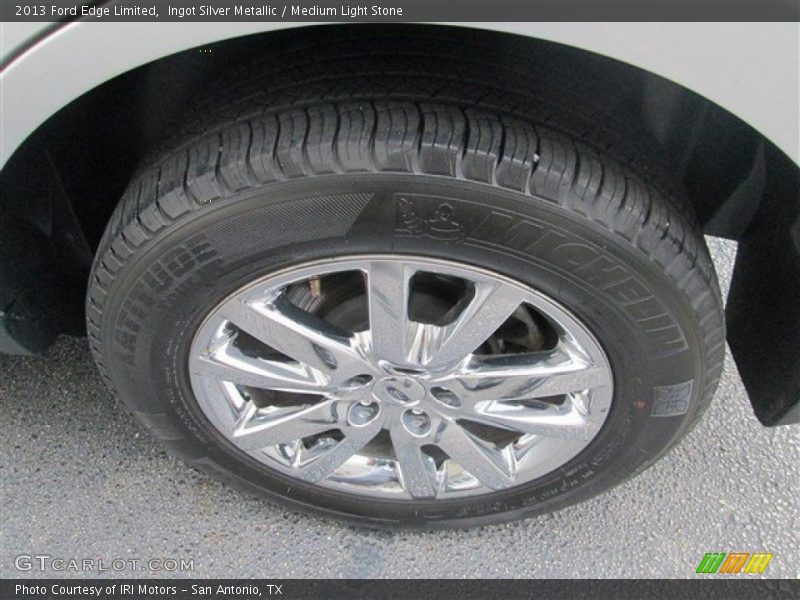 Ingot Silver Metallic / Medium Light Stone 2013 Ford Edge Limited