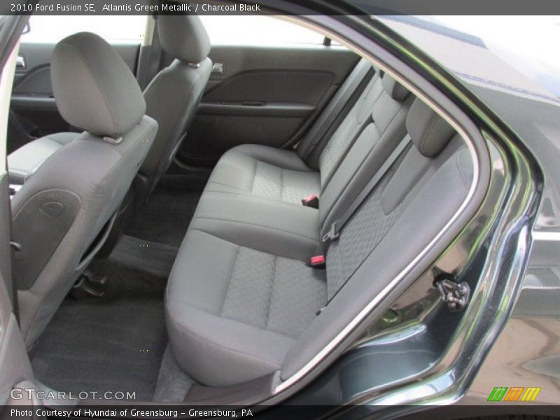 Atlantis Green Metallic / Charcoal Black 2010 Ford Fusion SE