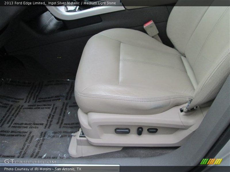 Ingot Silver Metallic / Medium Light Stone 2013 Ford Edge Limited