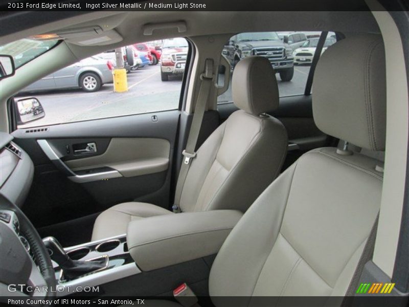 Ingot Silver Metallic / Medium Light Stone 2013 Ford Edge Limited