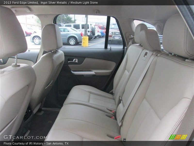 Ingot Silver Metallic / Medium Light Stone 2013 Ford Edge Limited