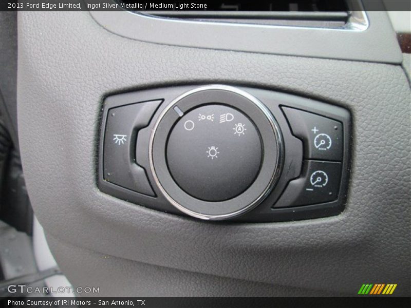 Ingot Silver Metallic / Medium Light Stone 2013 Ford Edge Limited