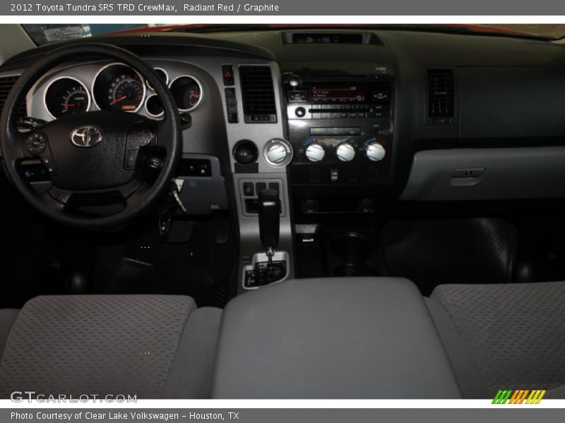 Radiant Red / Graphite 2012 Toyota Tundra SR5 TRD CrewMax