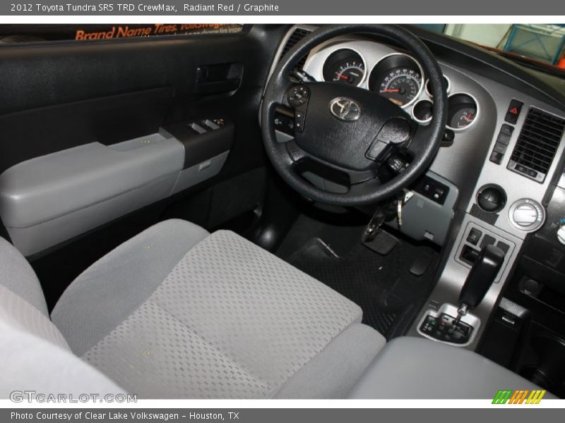 Radiant Red / Graphite 2012 Toyota Tundra SR5 TRD CrewMax