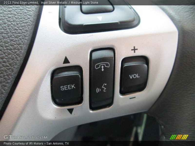 Ingot Silver Metallic / Medium Light Stone 2013 Ford Edge Limited