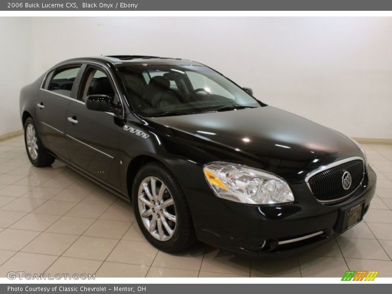 Black Onyx / Ebony 2006 Buick Lucerne CXS