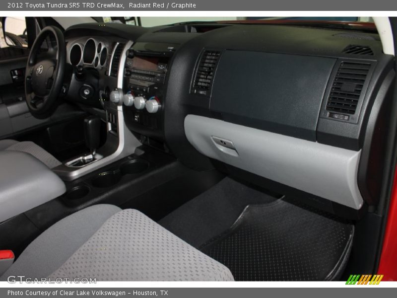Radiant Red / Graphite 2012 Toyota Tundra SR5 TRD CrewMax