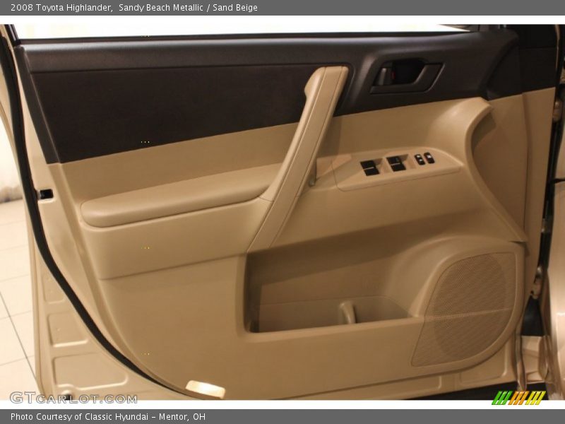 Sandy Beach Metallic / Sand Beige 2008 Toyota Highlander