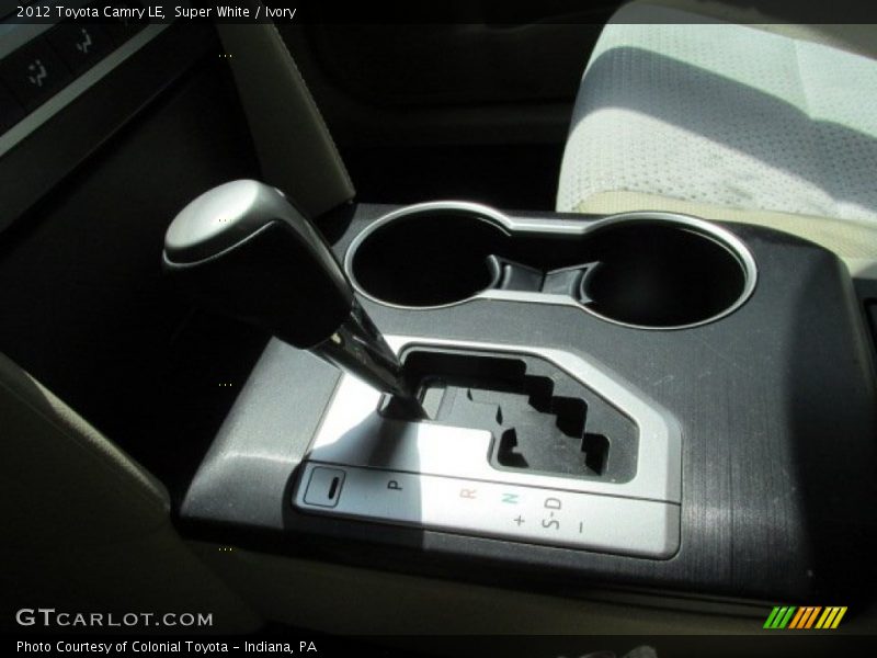 Super White / Ivory 2012 Toyota Camry LE