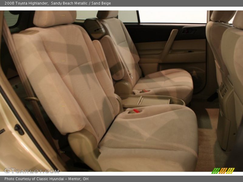 Sandy Beach Metallic / Sand Beige 2008 Toyota Highlander