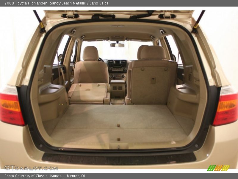 Sandy Beach Metallic / Sand Beige 2008 Toyota Highlander