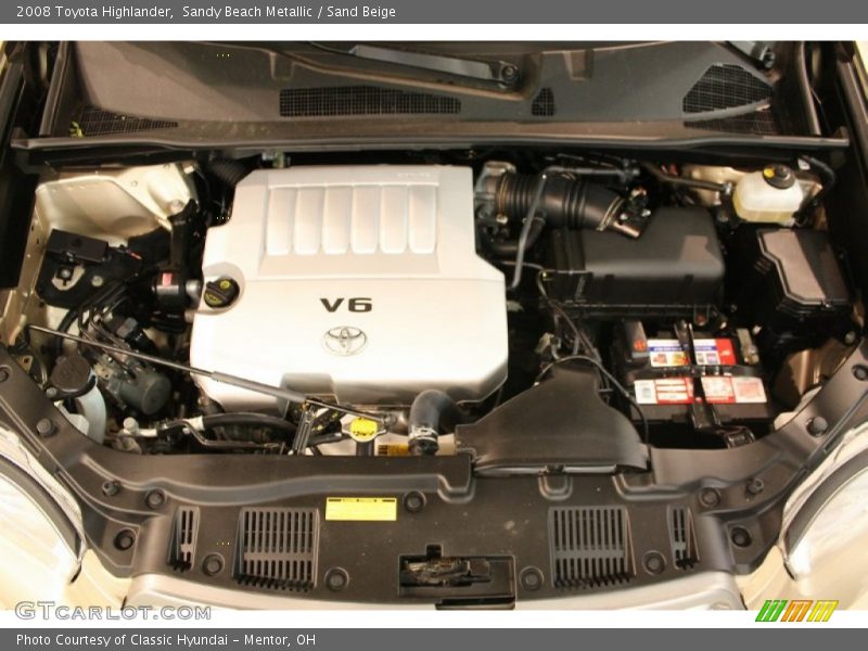 Sandy Beach Metallic / Sand Beige 2008 Toyota Highlander