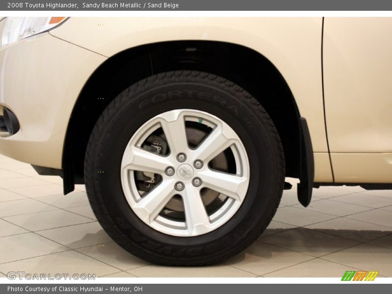 Sandy Beach Metallic / Sand Beige 2008 Toyota Highlander