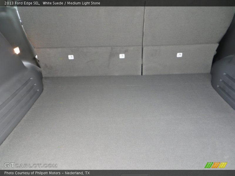 White Suede / Medium Light Stone 2013 Ford Edge SEL