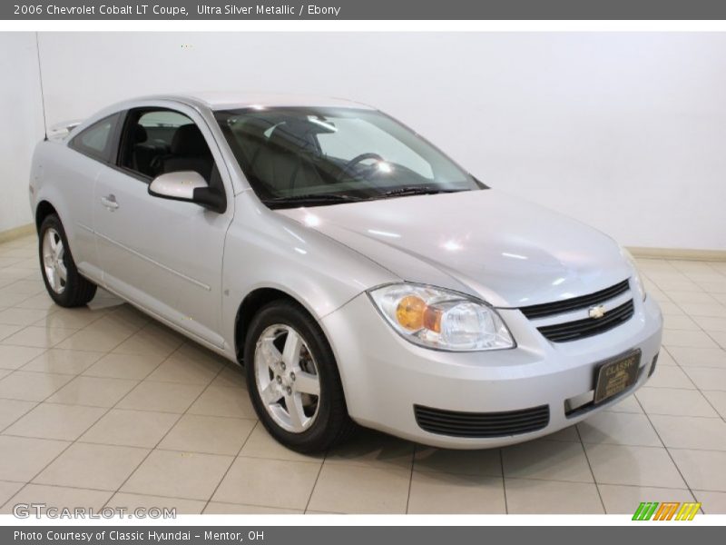 Ultra Silver Metallic / Ebony 2006 Chevrolet Cobalt LT Coupe