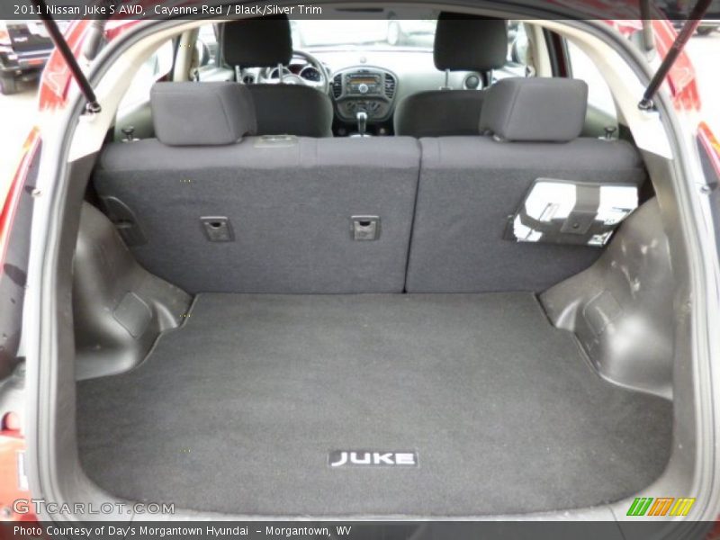 Cayenne Red / Black/Silver Trim 2011 Nissan Juke S AWD